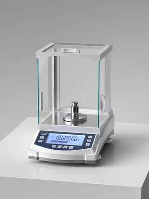 Calibratura interna completamente automatica a 5 pollici dell'equilibrio analitico della scuola di esterno della forza elettromagnetica del touch screen