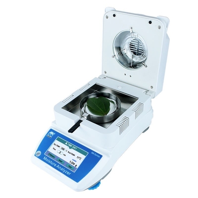 Analizzatore dell'umidità dell'alogeno dell'equilibrio 110g 0.001g della scala di laboratorio per alimento