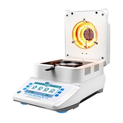 Igrometro di capacità di leggibilità 110g dell'analizzatore 0.005g dell'umidità dell'alogeno del grano