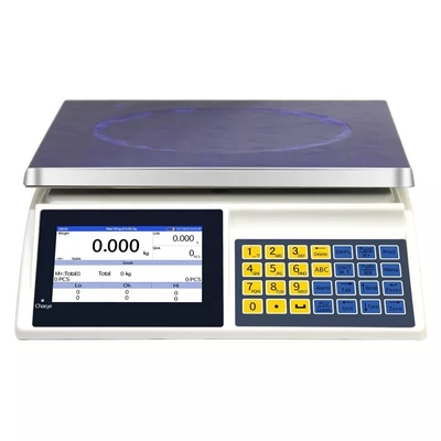 piano d'appoggio astuto elettronico di conteggio elettronico della scala della scala di accuratezza di 30kg 1g