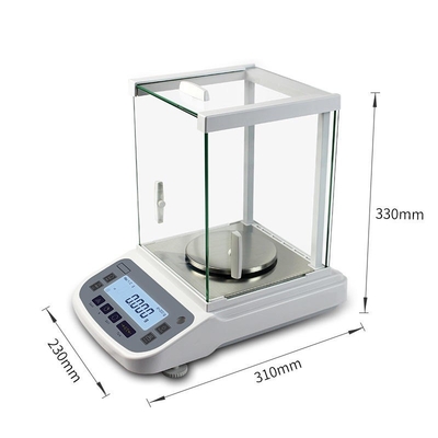 Equilibrio analitico di precisione automatica di Calivration che adotta grande schermo LCD Backlighting